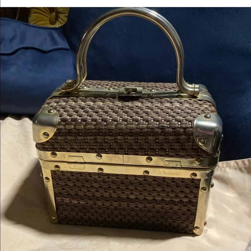 Vintage Borsa Bella Train Case